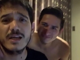 Hot straight guys having fun and not letting work hot preview