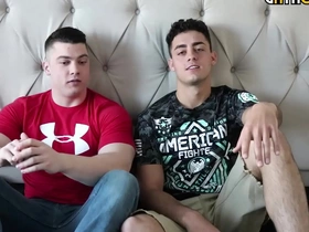 Nick gets balls deep in collins ass for his time ever fucking a guy!