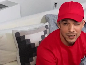 Str8 chaser: pizza delivery / men / nic sahara  / stream full at  www.sexmen.com/str8